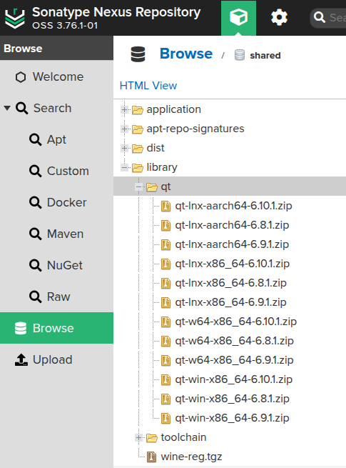 Nexus Qt Libs